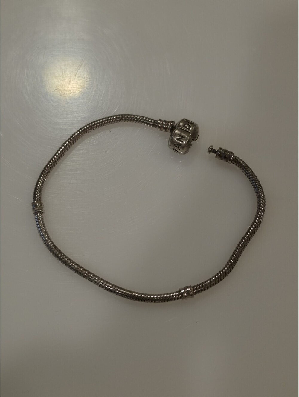 8" Sterling Silver Pandora Bracelet